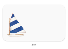 Load image into Gallery viewer, Little Notes Sailboat Notecards
