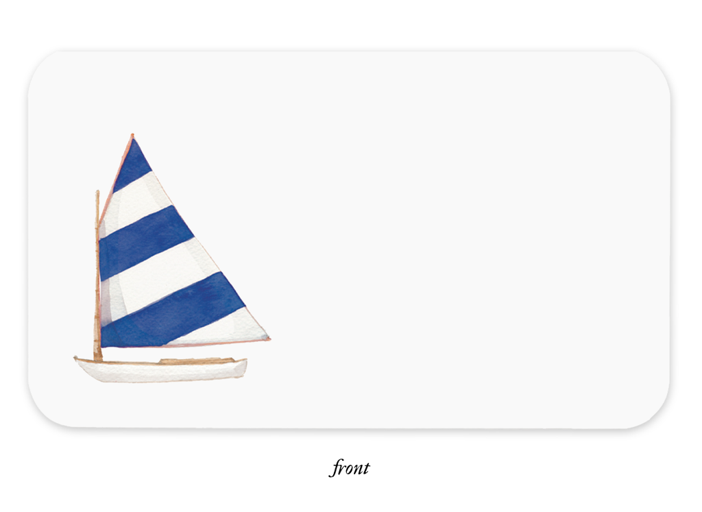 Little Notes Sailboat Notecards