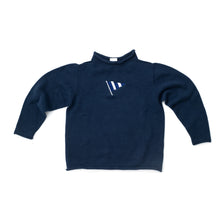 Load image into Gallery viewer, Baby Rollneck Sweater with LYC Burgee
